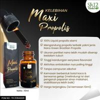 Gambar SR12 Maxi Propolis SR12 Suplemen Kesehatan Tubuh Alami 100% Liquid Propolis Terbaik Mengandung Flavonoid Tinggi Antioksidan Tinggi BPOM TR 213642221 10ml - MAXI PROPOLIS dari SR12 Herbal Skincare Bogor undefined 4 Tokopedia