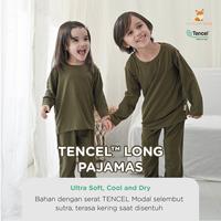 Gambar Harlow Kids - New Tencel Long Pajamas B ( 1 - 5Y ) - Navy, 1 Years dari Harlowkids undefined 3 Tokopedia