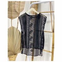 Gambar vest brukat outer - dusty dari Naufall butik undefined 1 Tokopedia