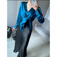 Gambar Nectaria Cardigan Satin Import Premium Kardigan Outer Korean Wanita - Tosca dari Dewi Id undefined 4 Tokopedia