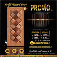 Gambar PINTU PTS525 KAYU BENGKIRAI KALIMANTAN KAYU SOLID PERHUTANI GRADE A SUPER - Bengkirai, Hanya Pintu dari TBP furniture undefined 1 Tokopedia