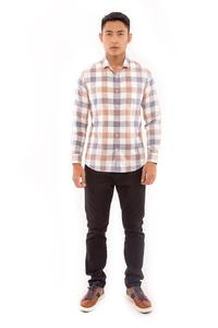 Gambar MOC Kemeja Lengan Panjang Pria Slim Fit POXTI 1 BESTBUY-BEIGE - XXL dari MOC Indonesia undefined 1 Tokopedia