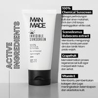 Gambar Man Made Invisible Sunscreen SPF 50 PA+++ dari ManMadeID undefined 2 Tokopedia