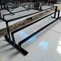 Gambar Rak Handuk Kamar Mandi Tempel Gantungan Handuk Minimalis - Hitam, 25cm x 60cm dari Dekor Production undefined 5 Tokopedia
