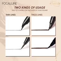Gambar FOCALLURE #ConfidenceHalo Ultrafine Liquid Eyeliner Waterproof FA200 - #C02 Brown dari FOCALLURE STORE_NEW undefined 5 Tokopedia