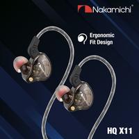Gambar Nakamichi HQ X11 Original In Ear Monitor Earphone with Microphone dari YK Store22 undefined 2 Tokopedia