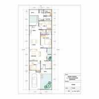 Gambar PAKET 2 - Gambar desain rumah tinggal Denah 2D +3D tampak depan dari PeNa Design undefined 2 Tokopedia