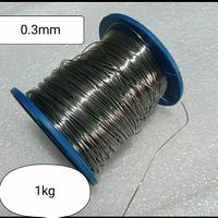 Gambar KAWAT NIKELIN/KAWAT PEMANAS 0,3MM BERAT 1KG dari ozantravoolshop undefined 2 Tokopedia