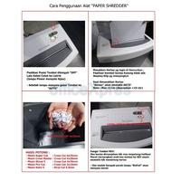 Gambar Mesin Penghancur Kertas / Paper Shredder SHRED 5 Origin dari officeXpres undefined 4 Tokopedia