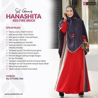 Gambar SET GAMIS AULIA FASHION HANASHITA RED FIRE BRICK - Red Fire Brick, S dari SALSA RUMAH MODE undefined 1 Tokopedia