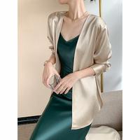Gambar Nectaria Cardigan Satin Import Premium Kardigan Outer Korean Wanita - Tosca dari Dewi Id undefined 5 Tokopedia