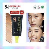 Gambar SOMETHINC BADASS BREATHABLE FULL COVERAGE 12HR SERUM FOUNDATION - C03 ECLAIR dari BaliMurniGoe undefined 2 Tokopedia