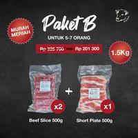 Gambar Paket Bundling Daging BBQ Beef Slice + Shortplate 1kg-2.5kg - Paket A dari House of Daging Tangerang undefined 3 Tokopedia