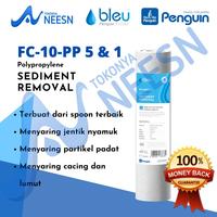 Gambar Cartridge water filter air | Saringan Air | isi ulang |  BLEU | EUBY 10 in PP - Bleu, 5 mikron dari Tokonya Neesn undefined 2 Tokopedia