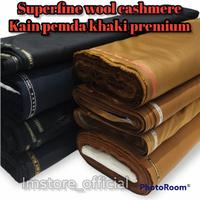 Gambar Bahan kain dasar pemda wool katun,seragam PNS PDH ASN pemda khaki 50cm - Hitam, 300cm dari dijoggeran undefined 1 Tokopedia