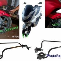 Gambar nopol, bracket plat nomor pcx 150 PCX 160 lokal. - Putih dari AN Toserba SHOP undefined 2 Tokopedia