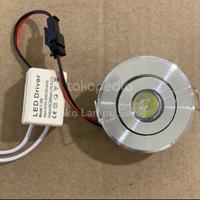 Gambar Lampu Downlight Led Spotlight Mini 1 Watt 1 Mata 220 Volt 1 Watt - Warm White dari Toko Lampu Sorot undefined 1 Tokopedia