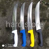 Gambar Pisau Sembelih Lengkung 12 inchi / 30 cm Tramontina Butcher Cimeter 24610/082 Original Brazil - Putih dari Hardistore Superpisau undefined 3 Tokopedia