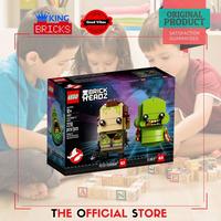 Gambar LEGO Original BRICKHEADZ 41622 Peter Venkman and Slimer - Mainan Hantu dari GV Online Shop undefined 1 Tokopedia