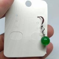 Gambar Anting / Giwang Giok Cina Hijau Natural 8mm dari accmustikashop undefined 3 Tokopedia