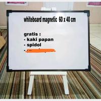 Gambar papan tulis whiteboard magnet 40x60 dari Edu fun undefined 2 Tokopedia