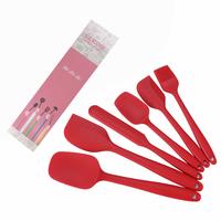 Gambar Set 6pcs Silicone spatula tahan panas tanpa sambungan - rainbow dari etc shopline undefined 3 Tokopedia