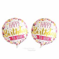 Gambar balon foil happy birthday 40cm dari Keylashopalumagada undefined 3 Tokopedia