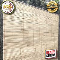 Gambar Tirai krey bambu aten L.2m x T.2.5m Tali Curtain Dekorasi lengkap dengan kerekan penggulung dari Bale Tirai Bambu undefined 1 Tokopedia