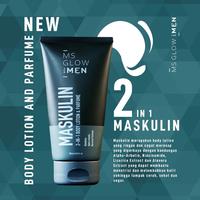 Gambar MS GLOW MEN Maskulin 2 in 1 Body Lotion Parfume dari unlimitlife undefined 5 Tokopedia