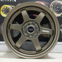 Gambar velg mobil racing te37 ring 15 brio agya ayla sigra jazz mobillio dari Rocket HSR Sidoarjo undefined 1 Tokopedia