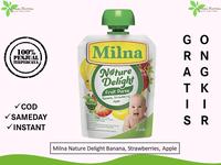 Gambar Milna Nature Delight Apple Banana Strawberry Peach Pumpkin Carrot 80g - Carrot dari Akusara Natura undefined 3 Tokopedia