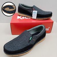 Gambar sepatu casual pria premium slip on pria canvas slop kickers - Venus, 39 dari EBESS PRO undefined 1 Tokopedia
