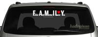Gambar Stiker Cutting Sticker kaca Mobil FAMILY Father And Mother I Love You - 10x60cm dari Hadepisan Promosindo undefined 3 Tokopedia