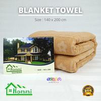 Gambar Selimut Handuk Hommi Polos 160x200 - Mocca - Mocca 140x200 dari Butik Ceria_NEW undefined 4 Tokopedia