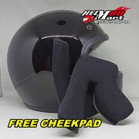 Gambar Helm Cakil FINO Gringo Helm Cafe Racer Helm Cakil Gringgo (2KG) - HITAM DOP dari Helm Mart 88 MOTOVERSE undefined 2 Tokopedia