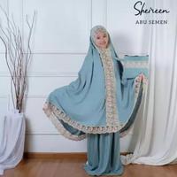 Gambar mukena shireen anak renda cantik ukuran M,L,XL - warna lain, M dari Allutfa collection undefined 3 Tokopedia