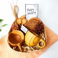 Gambar HAMPERS PERNIKAHAN GAL-BX ULANG TAHUN WISUDA SOUVENIR WEDDING GIFT BOX - BESEK, GELAS LUWINA dari Nanauniquestore undefined 1 Tokopedia