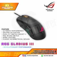 Gambar MOUSE GAMING ASUS ROG GLADIUS III - Classic Asymmetrical Gaming Mouse dari Techno Computer Bali undefined 1 Tokopedia