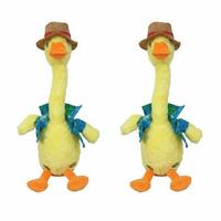Gambar mainan bebek goyang menari merekam suara - pake topi dari RAEHANTOYS undefined 3 Tokopedia