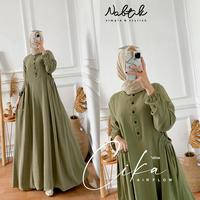 Gambar cika dress dari ADYLASHOP co undefined 1 Tokopedia