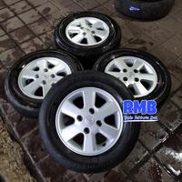 Gambar VELG PELEK RACING COPOTAN MOBIL AVANZA RING 14 DAN BAN SEKEN dari RMBvelgsecond undefined 4 Tokopedia