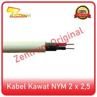 Gambar KABEL LISTRIK KAWAT NYM 2 x 2.5 (50 Meter) dari Zentrum Original Offical Store undefined 3 Tokopedia
