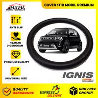 Gambar Cover Stir Sarung Setir Pelindung Steer Mobil Suzuki IGNIS Hitam - Hitam Polos dari Bantal Mobil Indonesia undefined 1 Tokopedia
