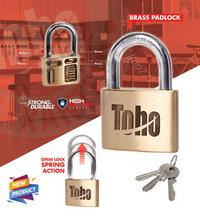Gambar Gembok Kuningan Toho / Brass Padlock Toho 40 mm Leher Pendek dari Syhicy Shop undefined 3 Tokopedia