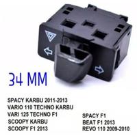 Gambar Saklar Sen Sein 34MM Hazard Honda Revo Beat Fi Supra 125 Vario 110 125 dari RODAMASOFFICIAL undefined 2 Tokopedia