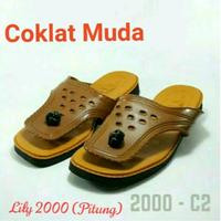 Gambar Sandal Sendal Lily pria dewasa type 2000 - COK.ARMY, 38 dari REPUBLIK SANDAL undefined 3 Tokopedia