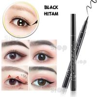 Gambar Eyeliner pen pensil waterproof hitam black makeup mata kosmeti - makser 2pcs dari Alpa Beauty undefined 3 Tokopedia