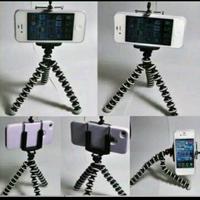 Gambar Tripod mini S spider + holder hp bulat dari Gold bali acc undefined 3 Tokopedia