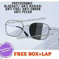 Gambar GROSIR KACAMATA PHOTOCROMIC KOTAK 6639 - BLACK, KACAMATA SAJA dari Importirkacamataoptik undefined 4 Tokopedia