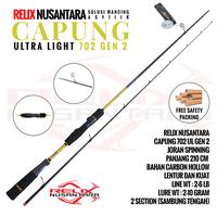 Gambar Joran Relix Nusantara CAPUNG 702 UL Gen 2 - Free Packing Pipa dari Umpan Kriik undefined 1 Tokopedia